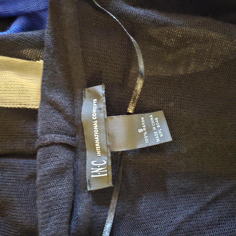 Women's Open Front Color Block Cardigan Sweater - image 4